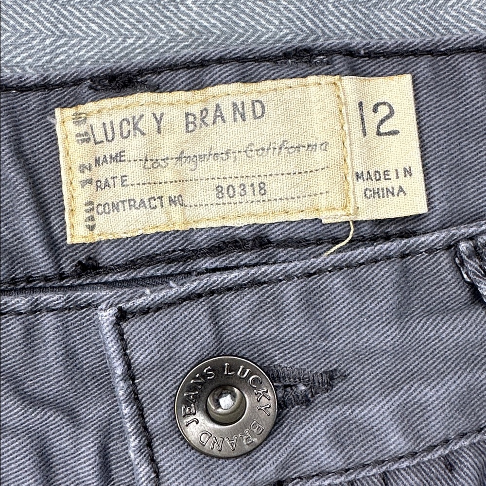 Lucky Brand Charcoal Denim Pants
